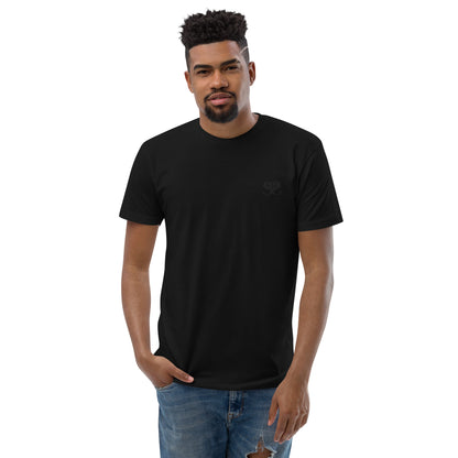 Joshua 1:9 Embroidered Fitted Tee