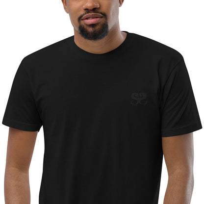 Joshua 1:9 Embroidered Fitted Tee