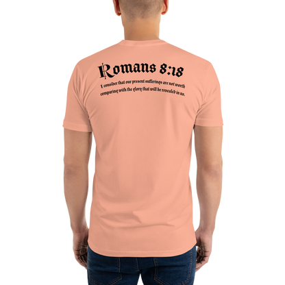 Romans 8:18 Fitted Tee