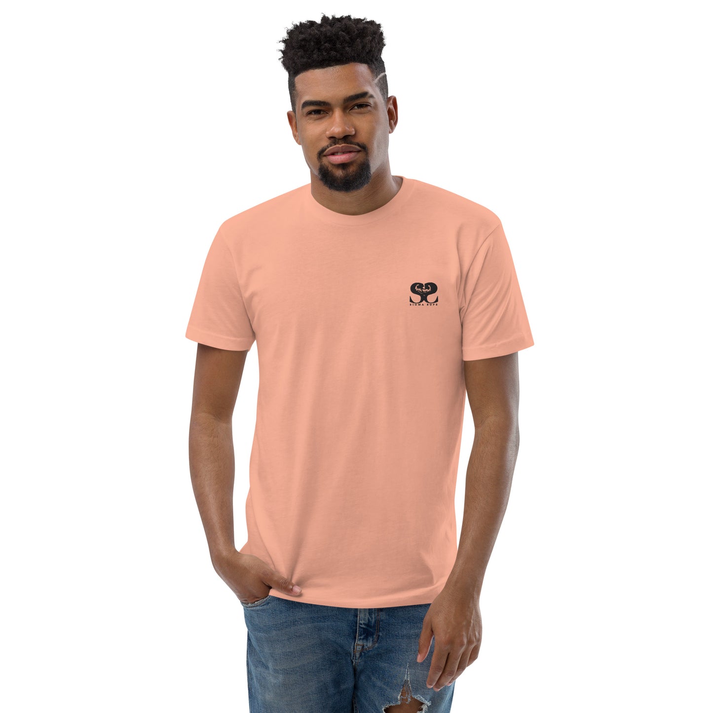 Joshua 1:9 Embroidered Fitted Tee