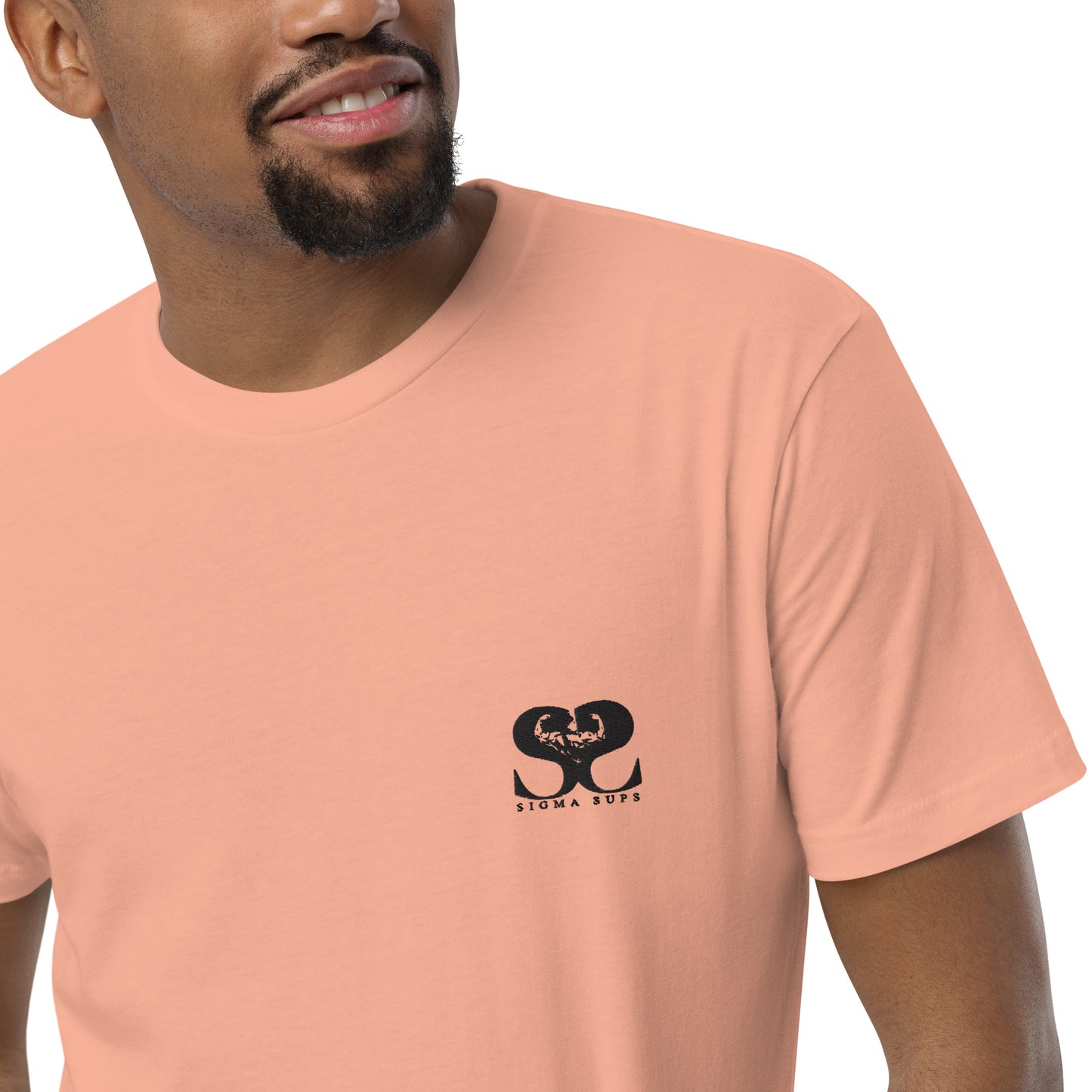 Joshua 1:9 Embroidered Fitted Tee