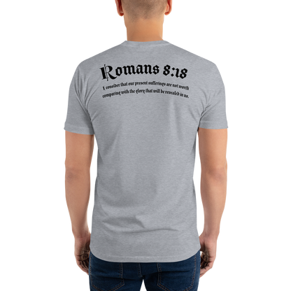 Romans 8:18 Fitted Tee