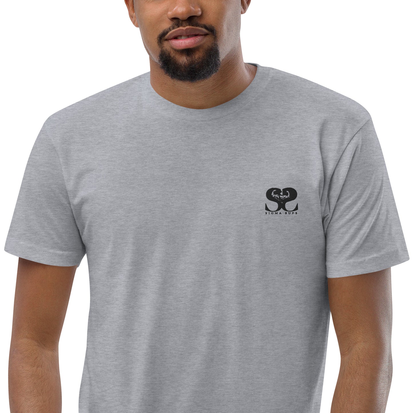 Joshua 1:9 Embroidered Fitted Tee