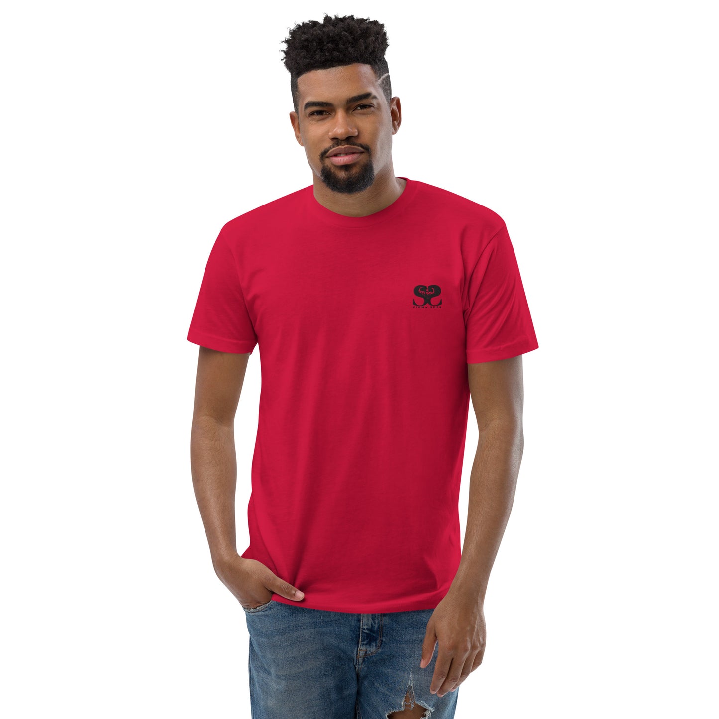 Joshua 1:9 Embroidered Fitted Tee