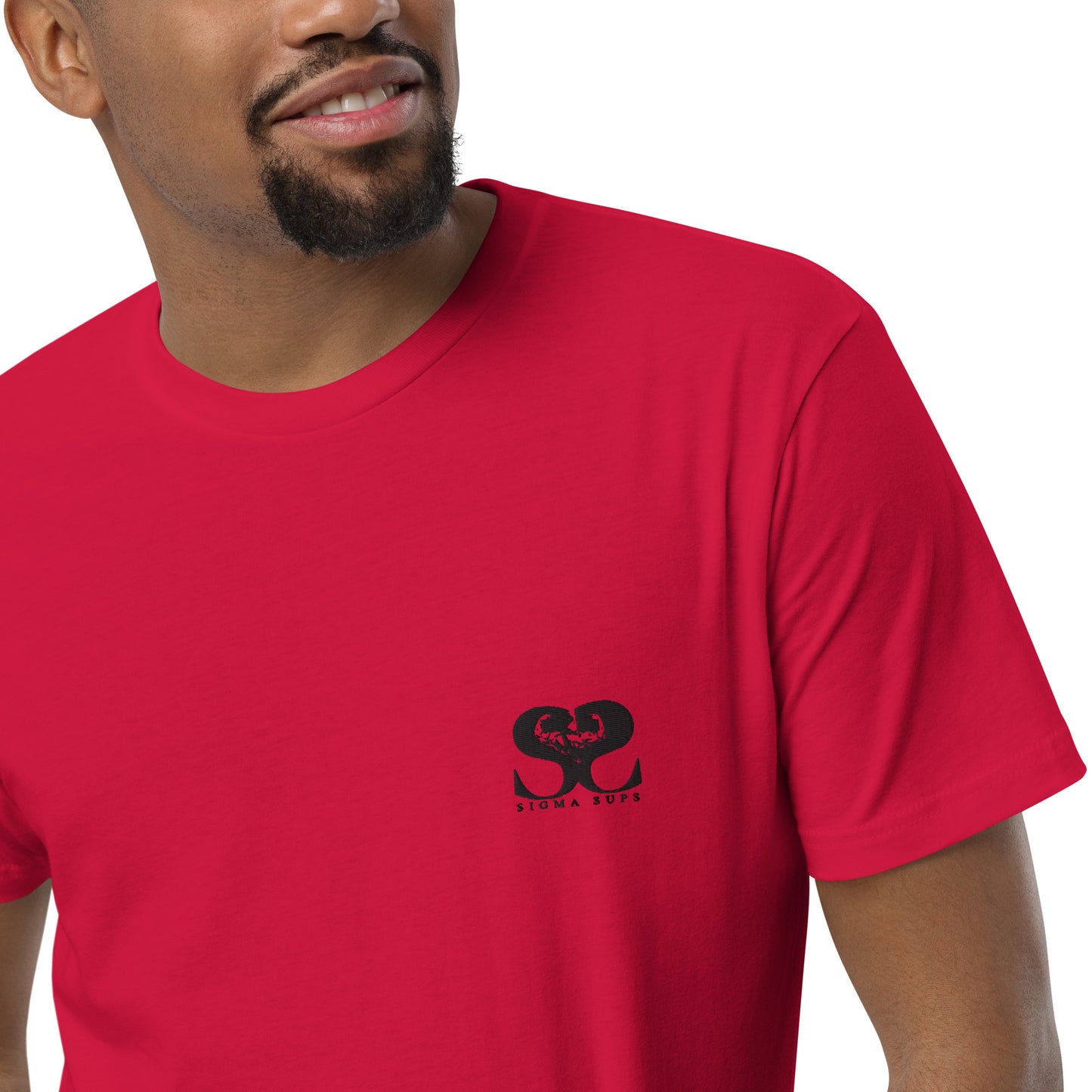 Joshua 1:9 Embroidered Fitted Tee