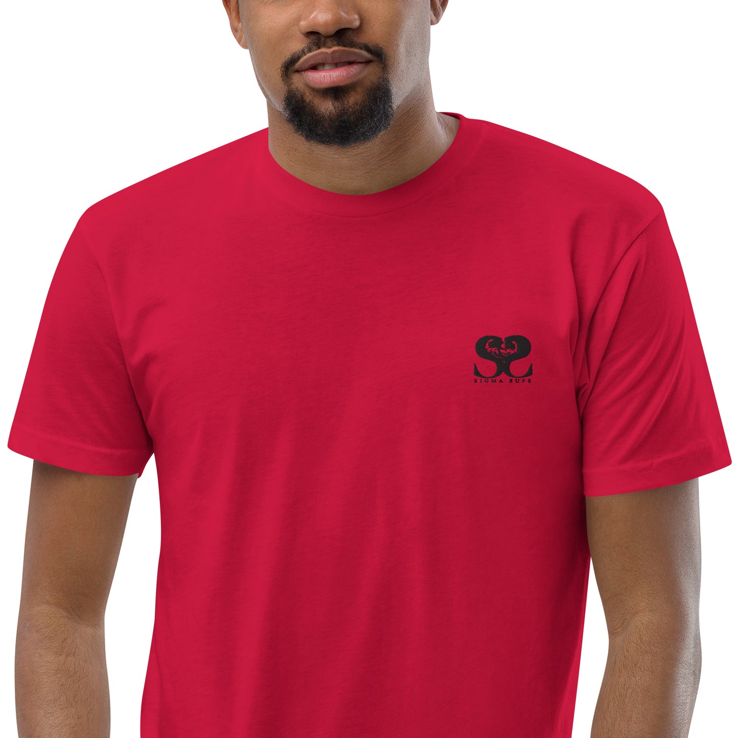 Joshua 1:9 Embroidered Fitted Tee