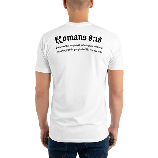 Romans 8:18 Fitted Tee