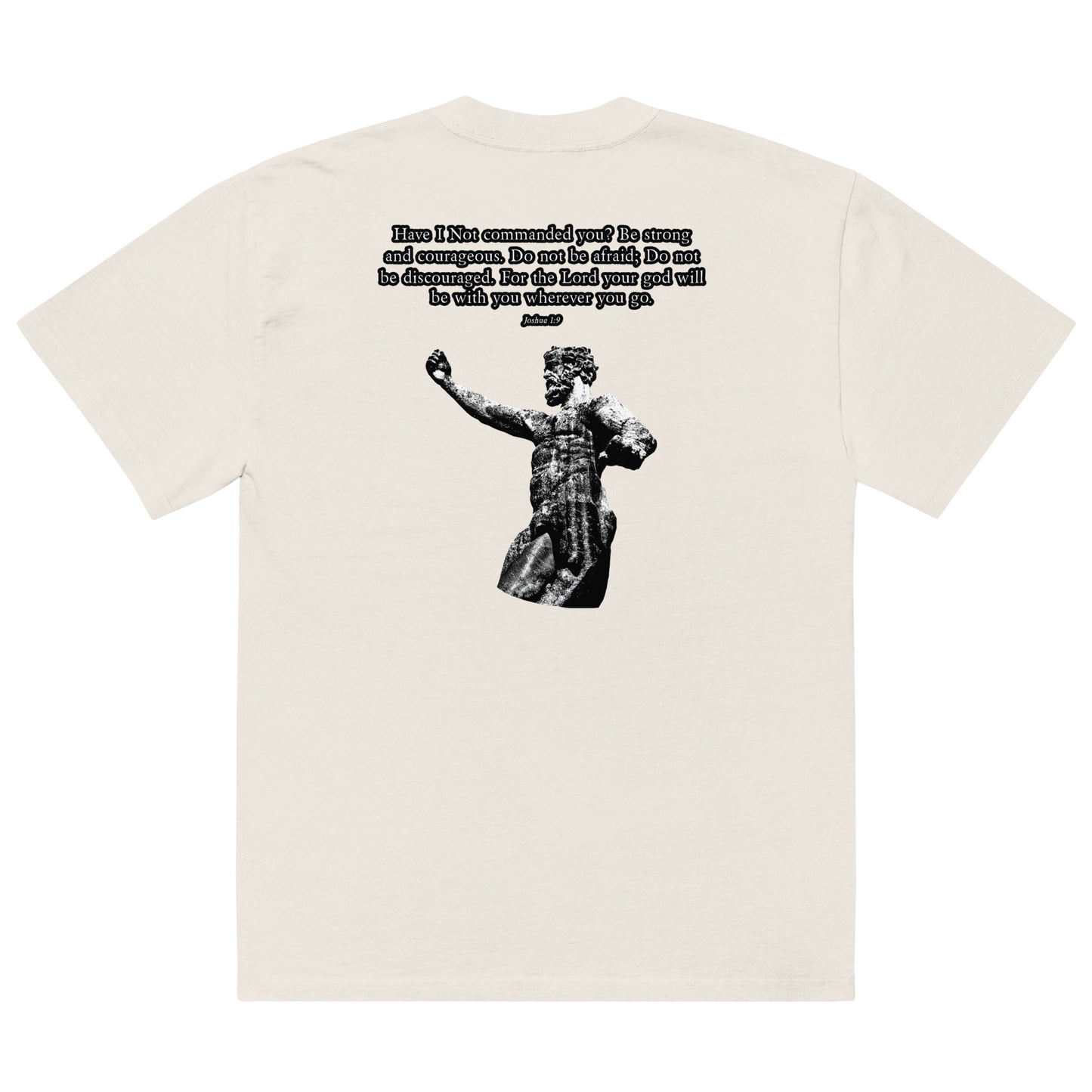 Joshua 1:9 Oversized Tee