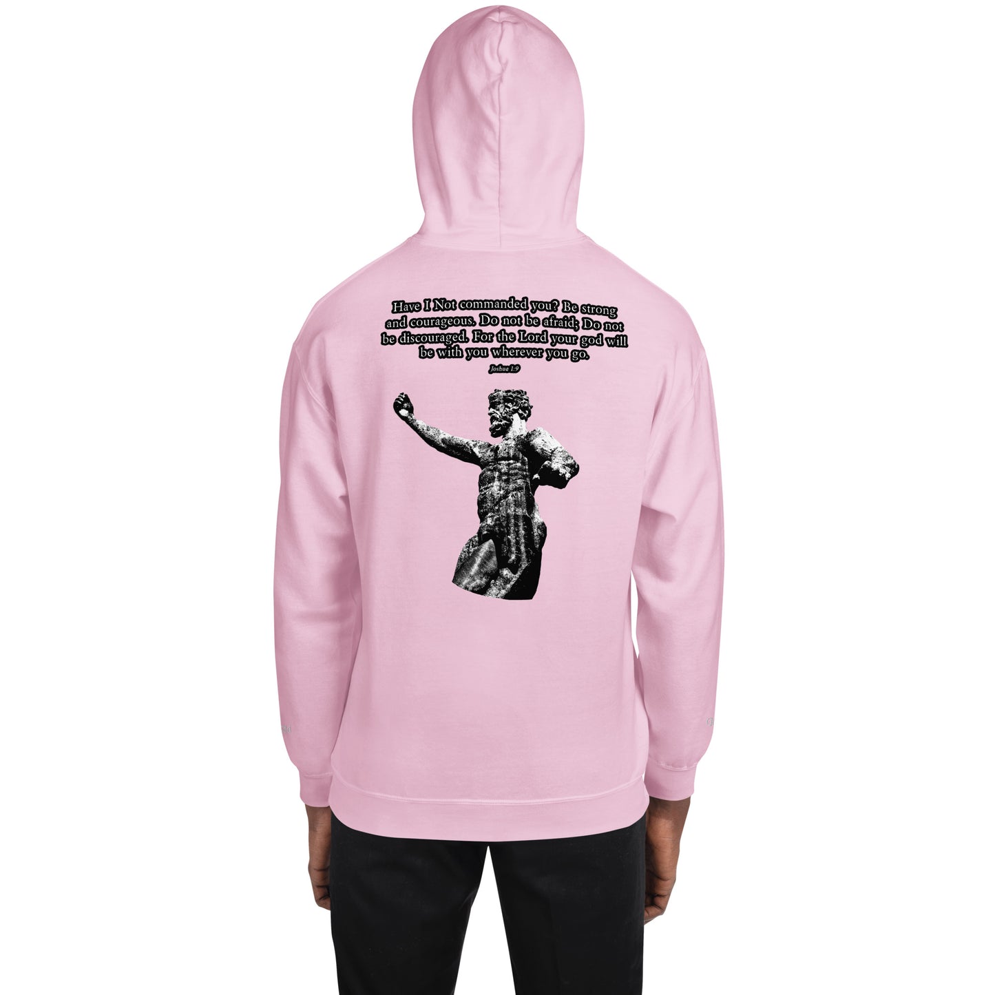 Joshua 1:9 Embroidered Hoodie