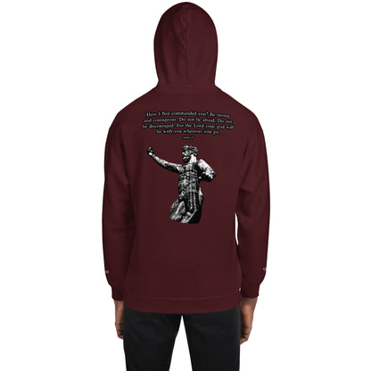 Joshua 1:9 Embroidered Hoodie