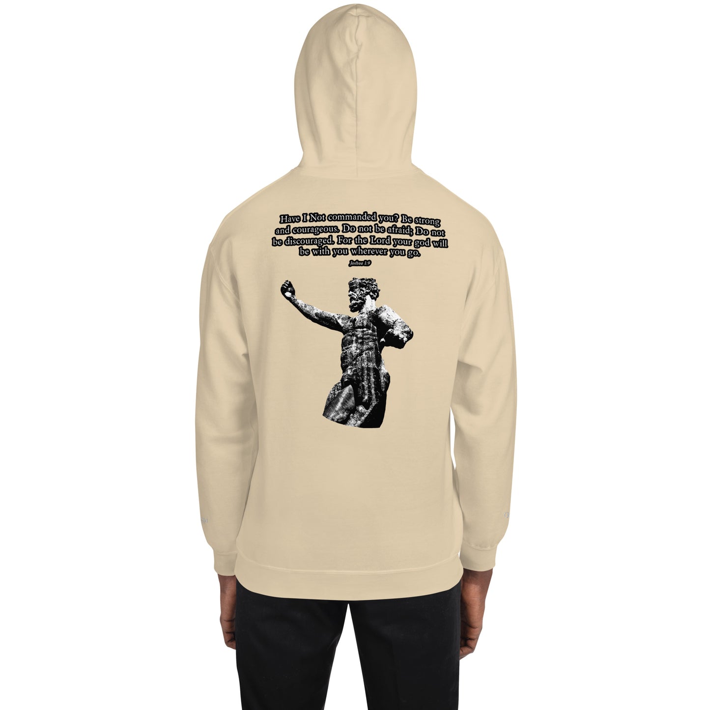 Joshua 1:9 Embroidered Hoodie